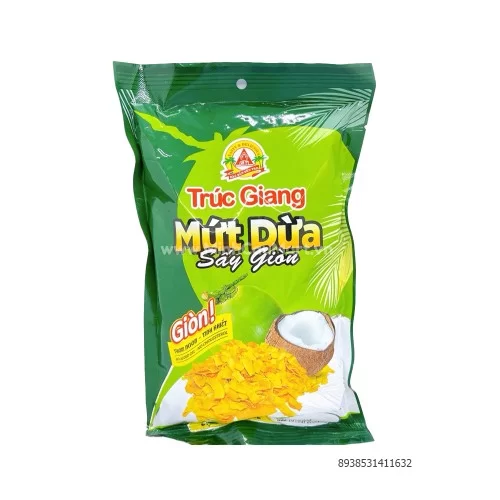 Mứt Dừa Sấy Giòn Trúc Giang 150g