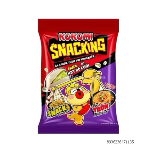 Snacking Kokomi vị BBQ bò Wagyu 70g   
