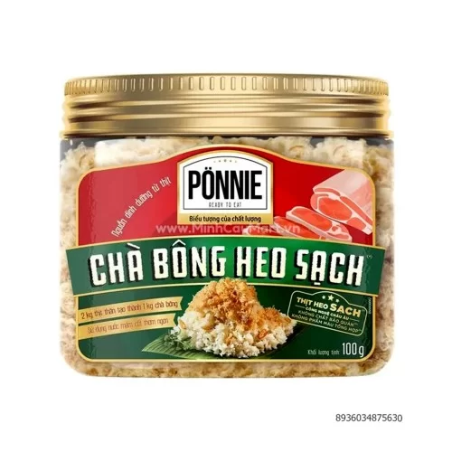 Chà bông ponnie 100G 