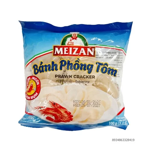 Phồng tôm Meizan 100g                                                                                                                                                                                                                                     