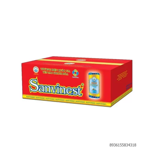 Nước yến Sanvinnet có đường lon 190mlx30                                                                                                                                                                                                                  