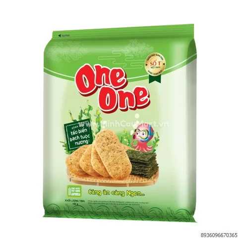 Bánh gạo Tảo biển One One 155Gr