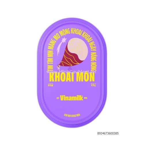 Kem mịn Vinamilk khoai môn 870ml                                                                                                                                                                                                                          