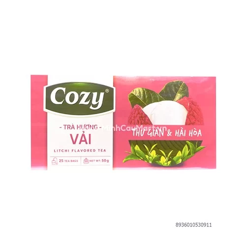 Trà túi lọc Cozy hương vải 50g