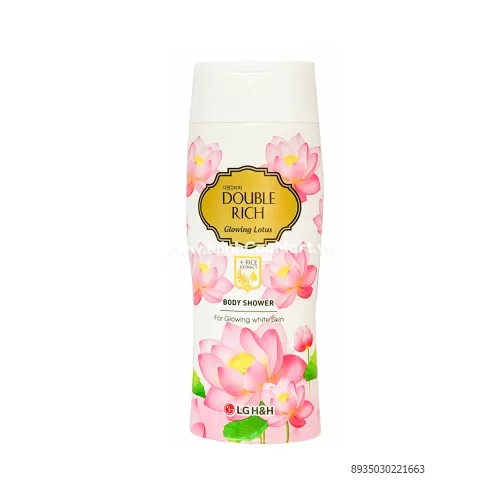 Sữa Tắm Double Rich Dưỡng Sáng Da Hương Hoa Sen 200ml