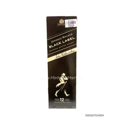 Rượu JW Black Label 40% 750ml