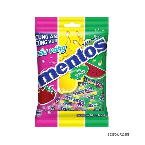 Kẹo Mentos cầu vồng 108g                                                                                                                                                                                                                                  