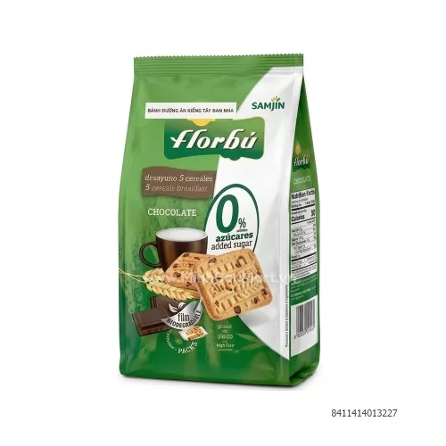 Bánh quy socola hạt 5 loại ngũ cốc với đường ăn kêng 310g                                                                                                                                                                                                 