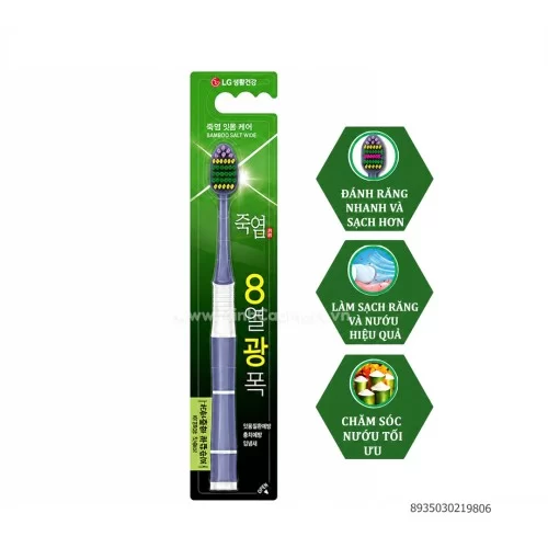 Bàn chải Bambo Salt chăm sóc nướu                                                                                                                                                                                                                         