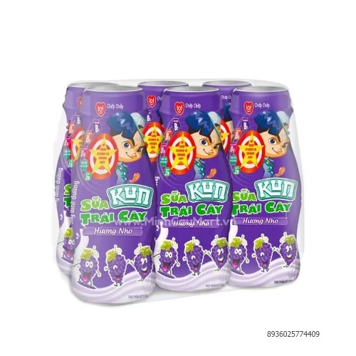 Sữa chua uống Kun hương nho 85ml
