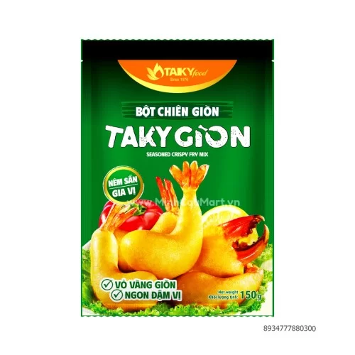 Bột chiên giòn Gia vị Taky Giòn 150g                                                                                                                                                                                                                      