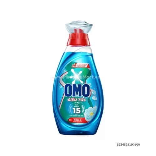 Omo Nước giặt siêu tốc lưu hương mới 1.2kg                                                                                                                                                                                                                