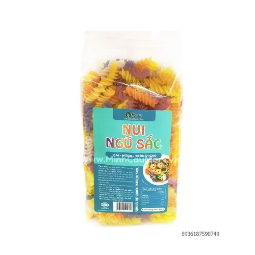 Nui Ngũ Sắc FUMA dạng xoắn 400g