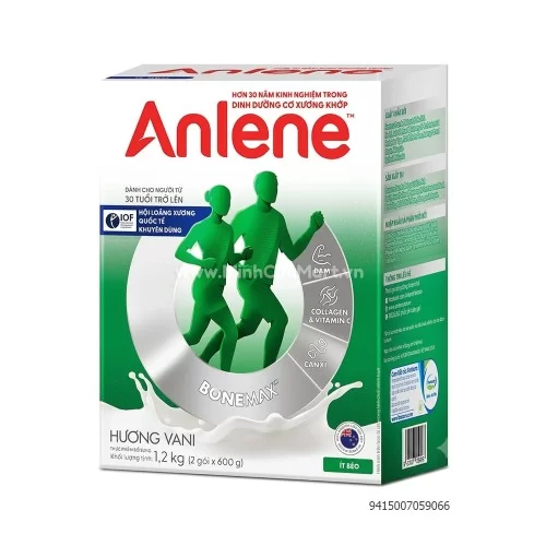 TPBS Anlene hương vani 1.2kg                                                                                                                                                                                                                              
