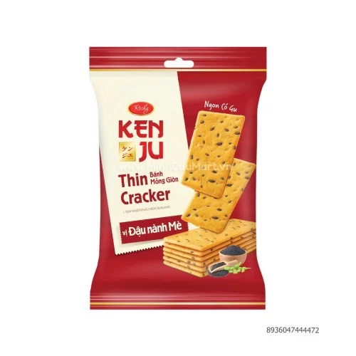 Bánh Kenju Đậu nành Mè túi 192g                                                                                                                                                                                                                           