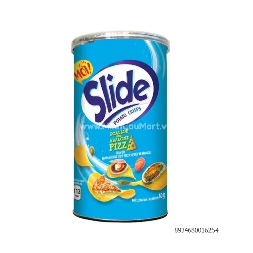 Khoai tây chiên Slide Ống  scallop abalone pizza 60Gr                                                                                                                                                                                                     