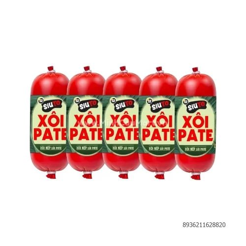 Xúc xích SIUTO xôi nếp lõi pate 85g  