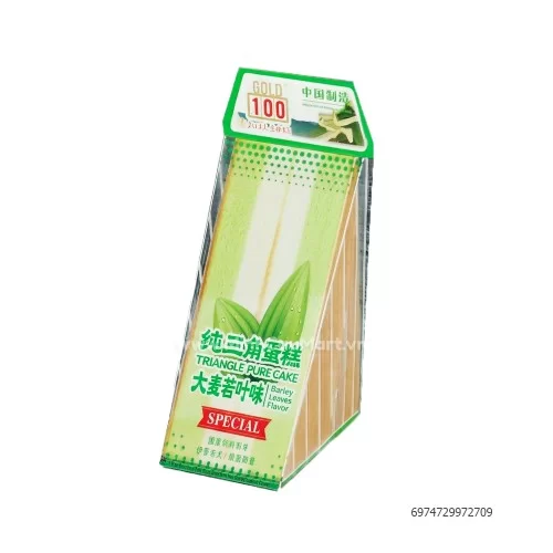 Bánh Bông lan Tam giác vị Lúa Mạch                                                                                                                                                                                                                        