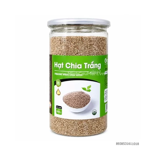 Hạt chia trắng 500g                                                                                                                                                                                                                                       