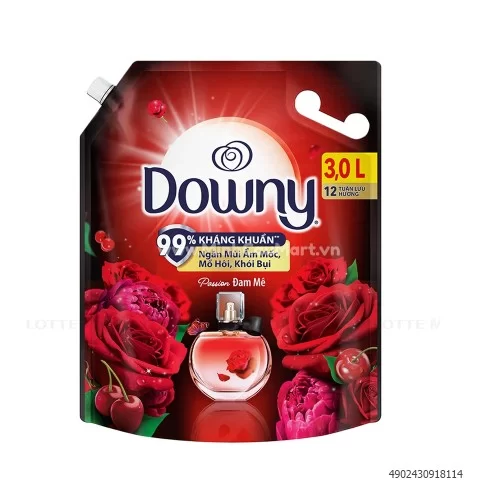 Nước Xả Vải Downy Đam Mê Túi 3L