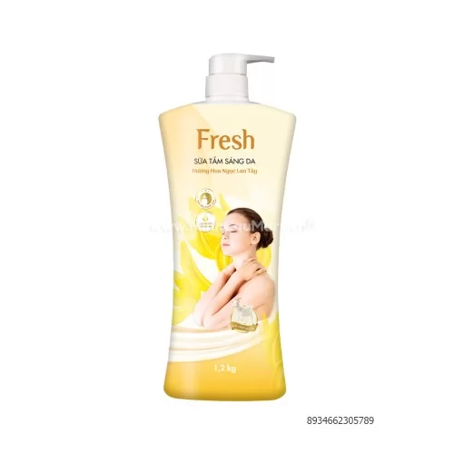 Sữa Tắm Sáng Da FRESH Hương Ngọc Lan Tây 1.2kg
