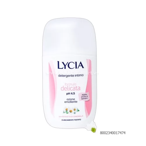 DD vệ sinh phụ nữ Lycia Delicata 200ml                                                                                                                                                                                                                    