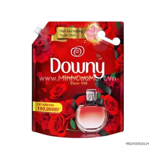 Nước Xả Vải Downy Đam Mê Túi 3L