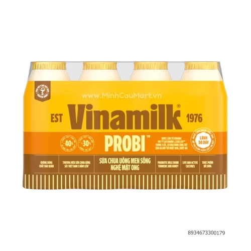 SCU Probi Golg mật ong và curcumin từ nghệ 130ml 4chai/vỉ                                                                                                                                                                                                 