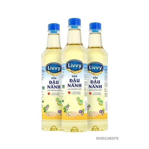 Dầu đậu nành tinh luyện Livvy 1L