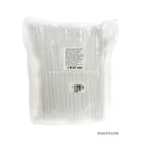 ống hút nhựa phi 8 BOOP -100 c                                                                                                                                                                                                                            