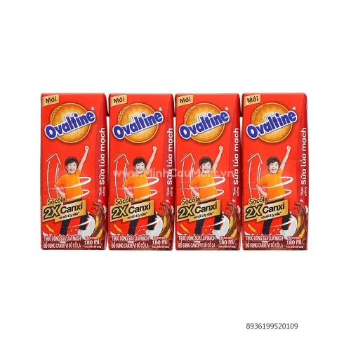 Sữa tươi Ovaltine 180ml