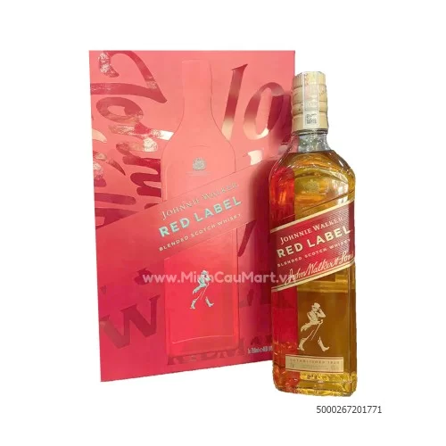 Hộp Quà JW Red Label 75cl                                                                                                                                                                                                                                 