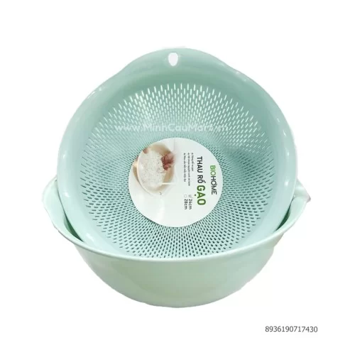 Bio bộ thau rổ gạo 24cm                                                                                                                                                                                                                                   