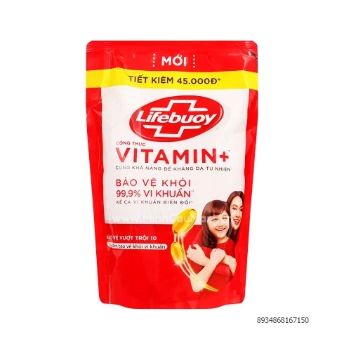 Lifebuoy Sữa Tắm Bảo Vệ Vượt Trội 800G