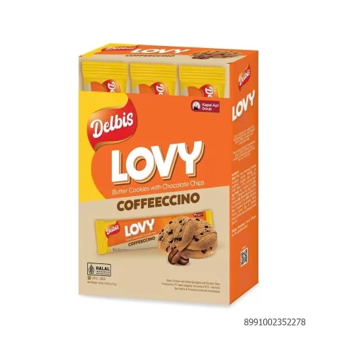 Bánh quy bơ Lovy Cofeeccino 324g                                                                                                                                                                                                                          