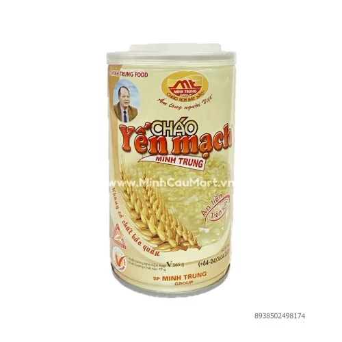 Cháo Yến Mạch Minh Trung lon 365gr