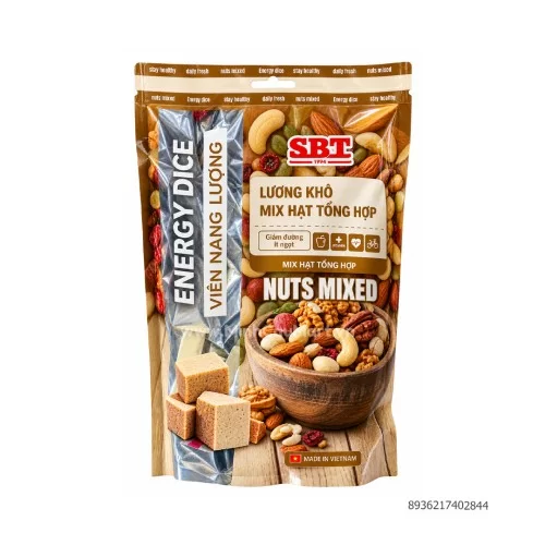 Lương khô SBT Mix hạt 475g                                                                                                                                                                                                                                