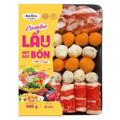 Combo lẩu Kiaora 500g                                                                                                                                                                                                                                     