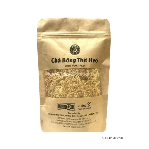 Chà bông heo CBV gói 120g                                                                                                                                                                                                                                 