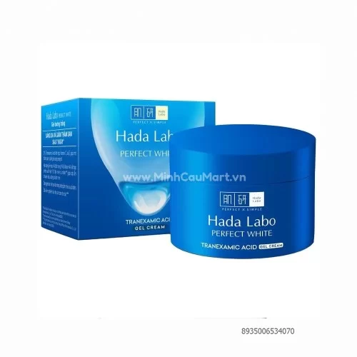 Kem dưỡng trắng Hada Labo Perfect White Tranexamic Acid Gel Cream 50g