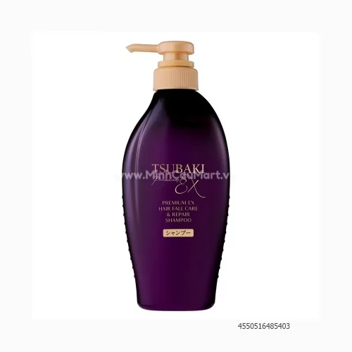 Dầu xả TSUBAKI Phục hồi gãy rụng tím 450ml 