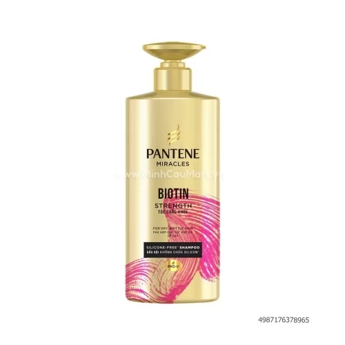 Dầu gội Pantene BIOTIN chắc khoẻ 500ml                                                                                                                                                                                                                    