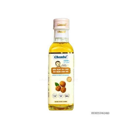 Dầu óc chó ăn dặm Chanbe 100ml