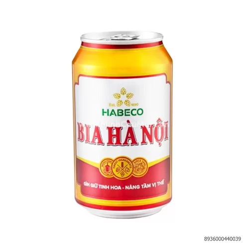 Bia lon Hà Nội 330ML