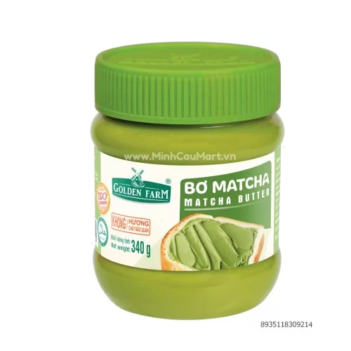 Bơ matcha Golden farm 340g                                                                                                                                                                                                                                