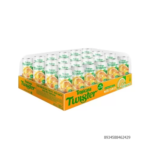  Nước cam ép Twister 235ml thùng 24 lon                                                                                                                                                 