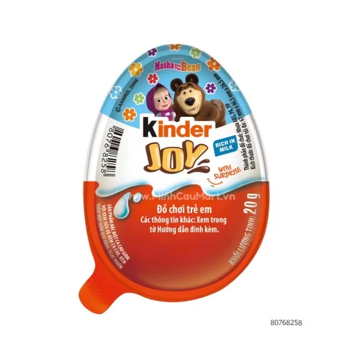 Kẹo trứng Kinder Joy nữ 20g                                                                                                                                                                                                                               