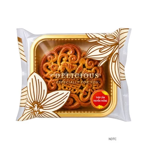 Bánh Trung thu Minh Cầu nướng, dẻo nhân Thập Cẩm 150g