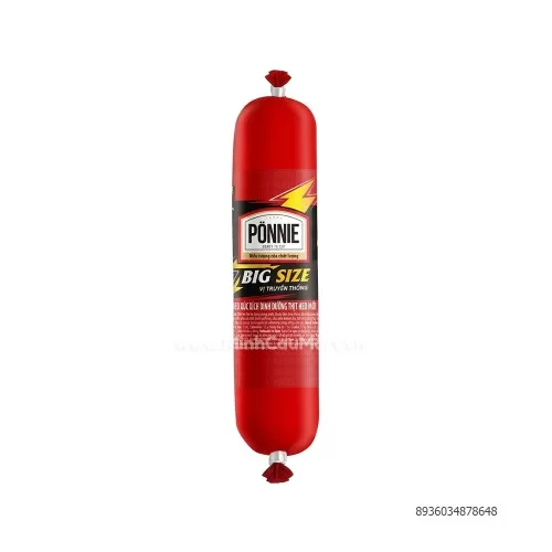 Xúc xích tiệt trùng Ponnie vị heo 120g                                                                                                                                                                                                                    