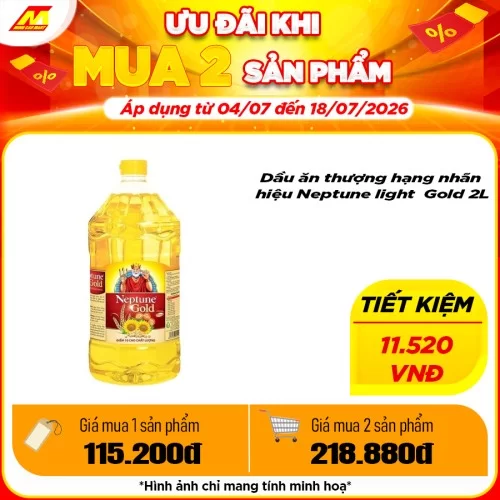 Dầu Ăn Neptune Gold 2L